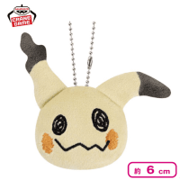 【ミミッキュ】ポケットモンスター ボールチェーン付きフェイスぬいぐるみ〜ゲンガー・ミミッキュ・モルペコ（まんぷくもよう）・モルペコ（はらぺこもよう）〜