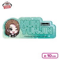 【YUNJIN】LE SSERAFIM きゅるぽっぷん アクリルネームバッジ