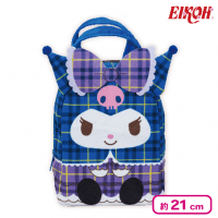 【クロミ】サンリオキャラクターズ チェック×チェックふわふわバッグ2