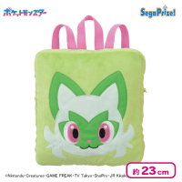 【ニャオハ】ポケットモンスター プレミアムアップリケリュック