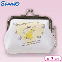 【ポムポムプリン】サンリオコスメティックPUがまぐち