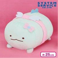 【とかげ】すみっコぐらし 天使なえびてん うつぶせぬいぐるみBIG