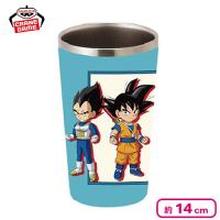 【孫悟空＆ベジータ（ミニキャラ）】ドラゴンボールDAIMA フルカラータンブラー