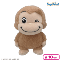 【ウィンク】おさるのジョージ ぽってりマスコット ふわもこ