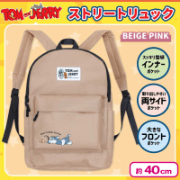【ベージュピンク】トムとジェリー　ストリートリュック
