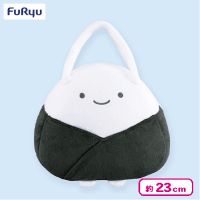 【はおりおにぎり】なんでもいきもの ぬいぐるみバッグ（のりおにぎり）