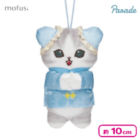 【ブルー】ｍofusand チャイナにゃんマスコット