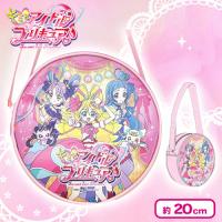【ピンク】キミとアイドルプリキュア ラウンドショルダーバッグ