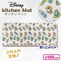 【プリンセス：ピンク】ディズニーキッチンマット