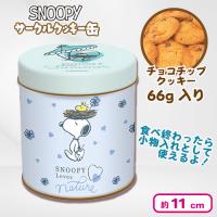 【フラワーブルー】スヌーピーサークルクッキー缶【賞味期限：2025/07/04】