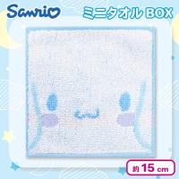 【シナモロール】サンリオキャラ　ミニタオルBOX