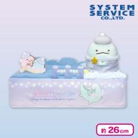 【パープル】すみっコぐらし きらきらな夜 ティッシュBOXカバー プレミアム