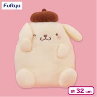 【片耳】ポムポムプリン かおかくしBIGぬいぐるみ