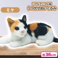 【ミケ】リアルアニマル猫うつ伏せぬいぐるみ7