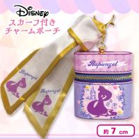 【ラプンツェル】ディズニープリンセス　スカーフ付チャームポーチ