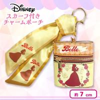 【ベル】ディズニープリンセス　スカーフ付チャームポーチ