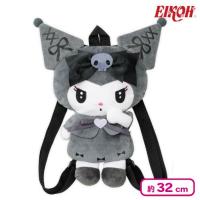 【クロミ】マイメロディ クロミ 真夜中のメロクロぬいぐるみリュック4