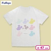 【ホワイト】ミッキーマウス フェイスあつめるマスコット！Tシャツ