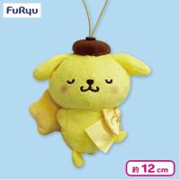 【ポムポムプリン】サンリオキャラクターズ おひるねベビーマスコット1