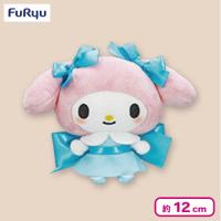 【マイメロディ（ブルー）】マイメロディ・クロミ リボンDEむすぼ！ぬいぐるみ