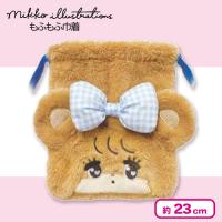 【ラテ】mikkoもふもふ巾着