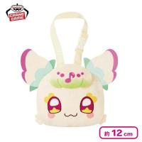 【プリルン（ノーマル）】キミとアイドルプリキュア♪ ストラップ付き顔型ぬいぐるみポーチ