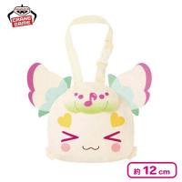 【プリルン（嬉しい）】キミとアイドルプリキュア♪ ストラップ付き顔型ぬいぐるみポーチ