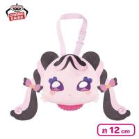 【メロロン】キミとアイドルプリキュア♪ ストラップ付き顔型ぬいぐるみポーチ