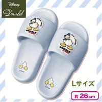 【ブルー・Lサイズ】DONALD厚底シャワーサンダル