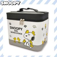 【スヌーピー＆ウッドストック】スヌーピーミラーつきコスメボックス