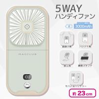 【アップルミント】5WAYハンディファン