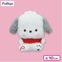 【ポチャッコ】サンリオキャラクターズ ミルキーボア マスコット〜シナモロール・ポチャッコ・ハンギョドン・ポムポムプリン〜