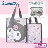 【クロミ】サンリオ　保冷スクエアトートバッグ　ビッグフェイス