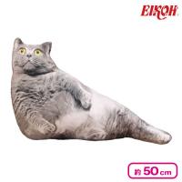 【おどろき猫】リアルでぶ猫クッション2