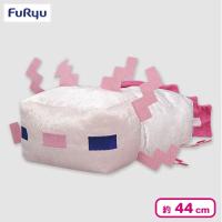 【ピンク】マインクラフト シャイニーBIGぬいぐるみ：ウーパールーパー