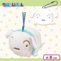 【シロ】クレヨンしんちゃんぺたんこクリーナーマスコット（ペールトーン2）