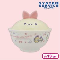 【えびてんのしっぽ】すみっコぐらし 天使なえびてん ふた付きどんぶり