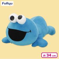 【クッキーモンスター】セサミストリート もっちりBIGぬいぐるみ