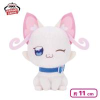 【猫屋敷ユキ】映画キミとアイドルプリキュア♪ コロっとまんまる プリフェイスぬいぐるみ〜キュアキュンキュン・プリルン・キュアリリアン・猫屋敷ユキ〜