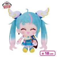 【キュアスカイ】映画キミとアイドルプリキュア♪ コロっとまんまる プリフェイスぬいぐるみ〜キュアキッス・キュアニャミー・キュアスカイ・プリンセス・エル〜