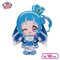 【キュアウインク】映画キミとアイドルプリキュア♪ コロっとまんまる プリフェイスぬいぐるみ〜キュアウインク・キュアズキューン・キュアフレンディ・犬飼こむぎ〜