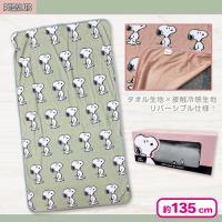 【グリーン】スヌーピーめちゃ冷えタオルケット2025