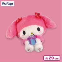 【マイメロディ】マイメロディ・クロミ HBD Kuromi BIGぬいぐるみ1