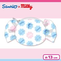 【シナモロール】Milky×サンリオ ふわふわキャンディーポーチ