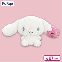 【シナモロール】mikko×Sanrio characters ドーナツデザインBIGぬいぐるみ1