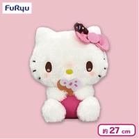 【ハローキティ】mikko×Sanrio characters ドーナツデザインBIGぬいぐるみ1