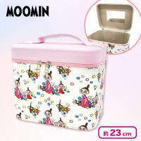 【ピンク：リトルミィ】ムーミンミラー付きコスメボックス