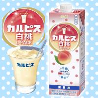 【白桃】業務用カルピス Lパック 1L【賞味期限：2026/05/12】
