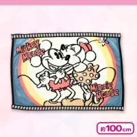 【ミッキー＆ミニー】ディズニーひざかけ