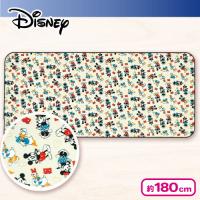 【ミッキーフレンズ・オフホワイト】ディズニーセンターラグ